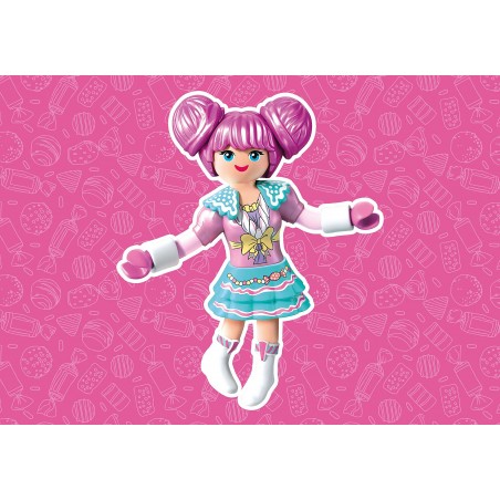 Scatola sorpresa con Rosalee Candy World Playmobil serie 1