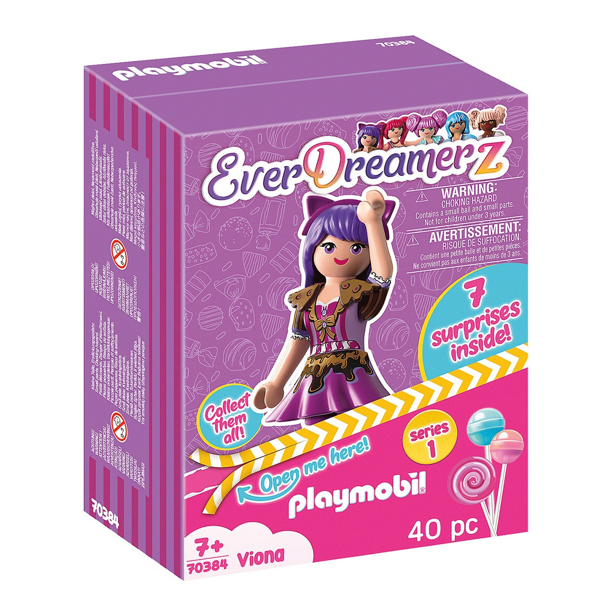 Scatola sorpresa Playmobil Viona Candy World serie 1