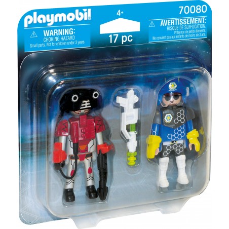 Playmobil Space Police And Thief Pack