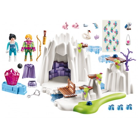 Ricerca del diamante di cristallo di playmobil