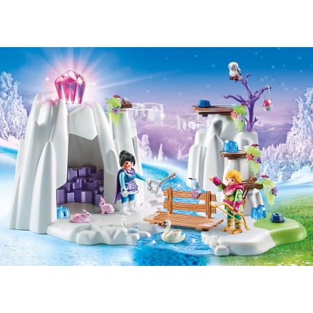 Ricerca del diamante di cristallo di playmobil