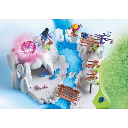 Ricerca del diamante di cristallo di playmobil