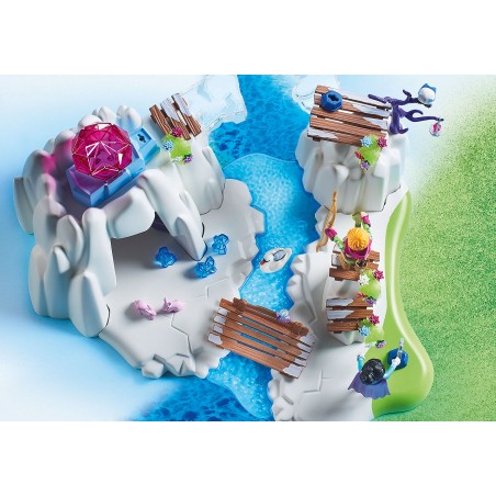 Ricerca del diamante di cristallo di playmobil