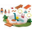 Piscina con doccia e altri accessori playmobil
