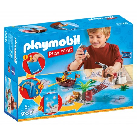 Playmobil play map pirates with accessories