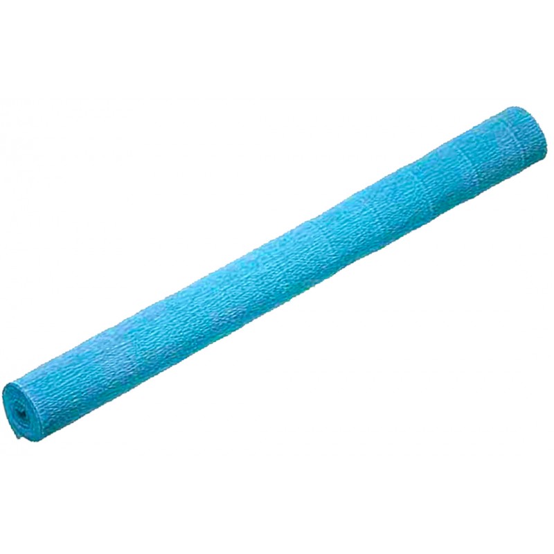 Carta crespa per decorare azzurro