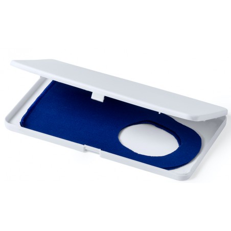 Porta mascherine di colore bianco e molto resistente