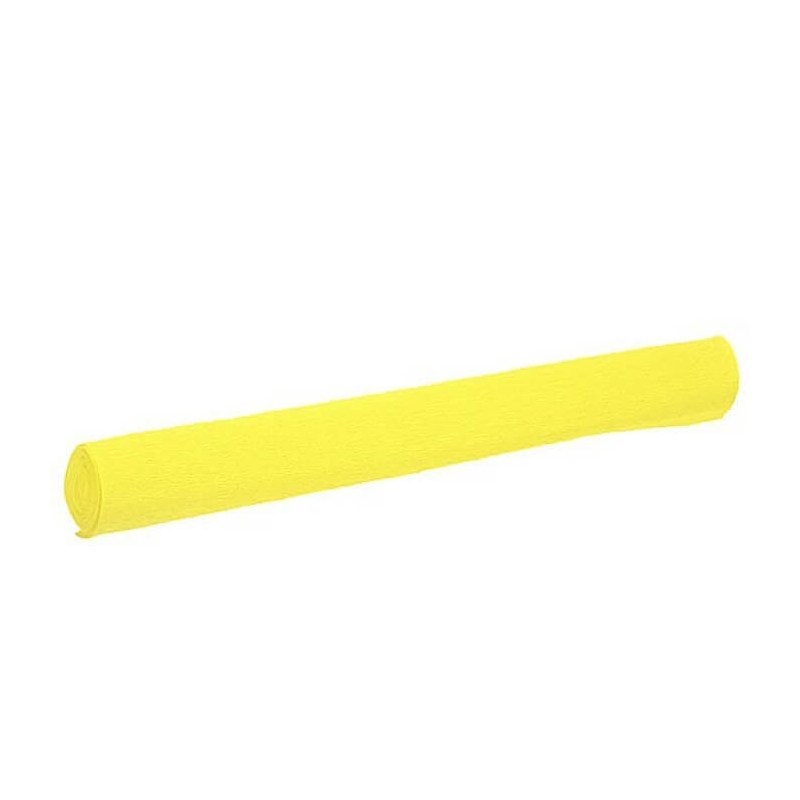 Carta crespa per decorare il giallo