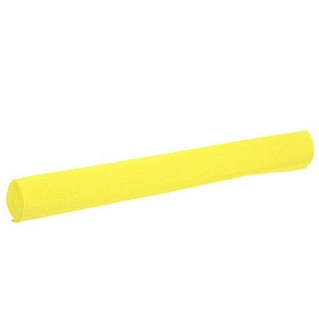Carta crespa per decorare il giallo