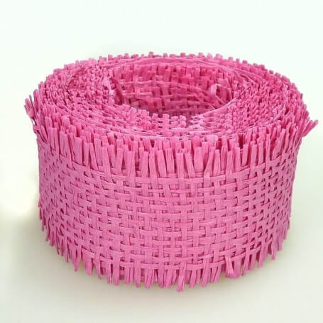 Rullo di nastri per fiocchi fucsia