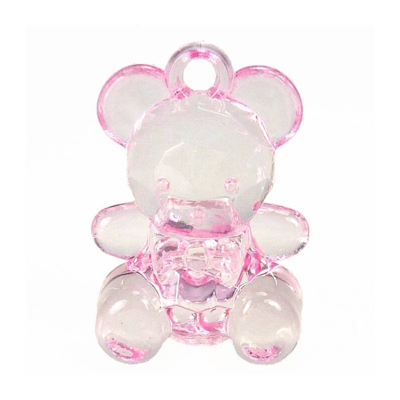 Orso per decorare i regali di battesimo