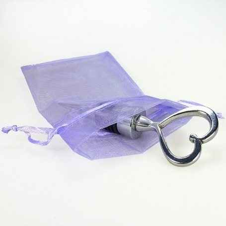 Tappo di vino a forma di cuore in busta per regalo