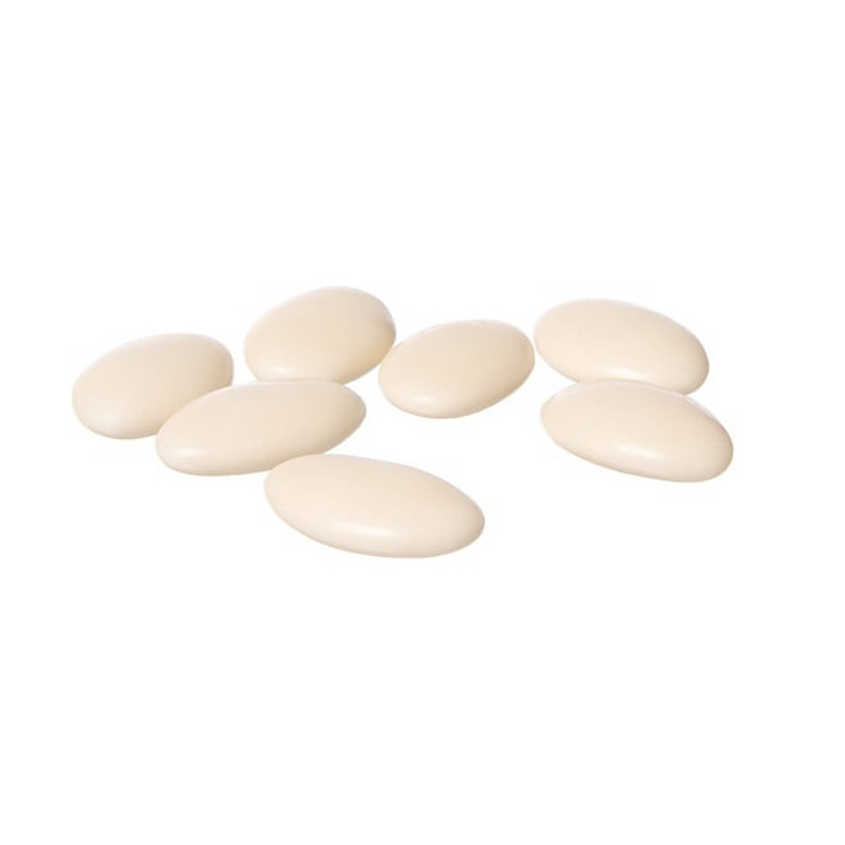 Peladillas di cioccolato da riempire beige