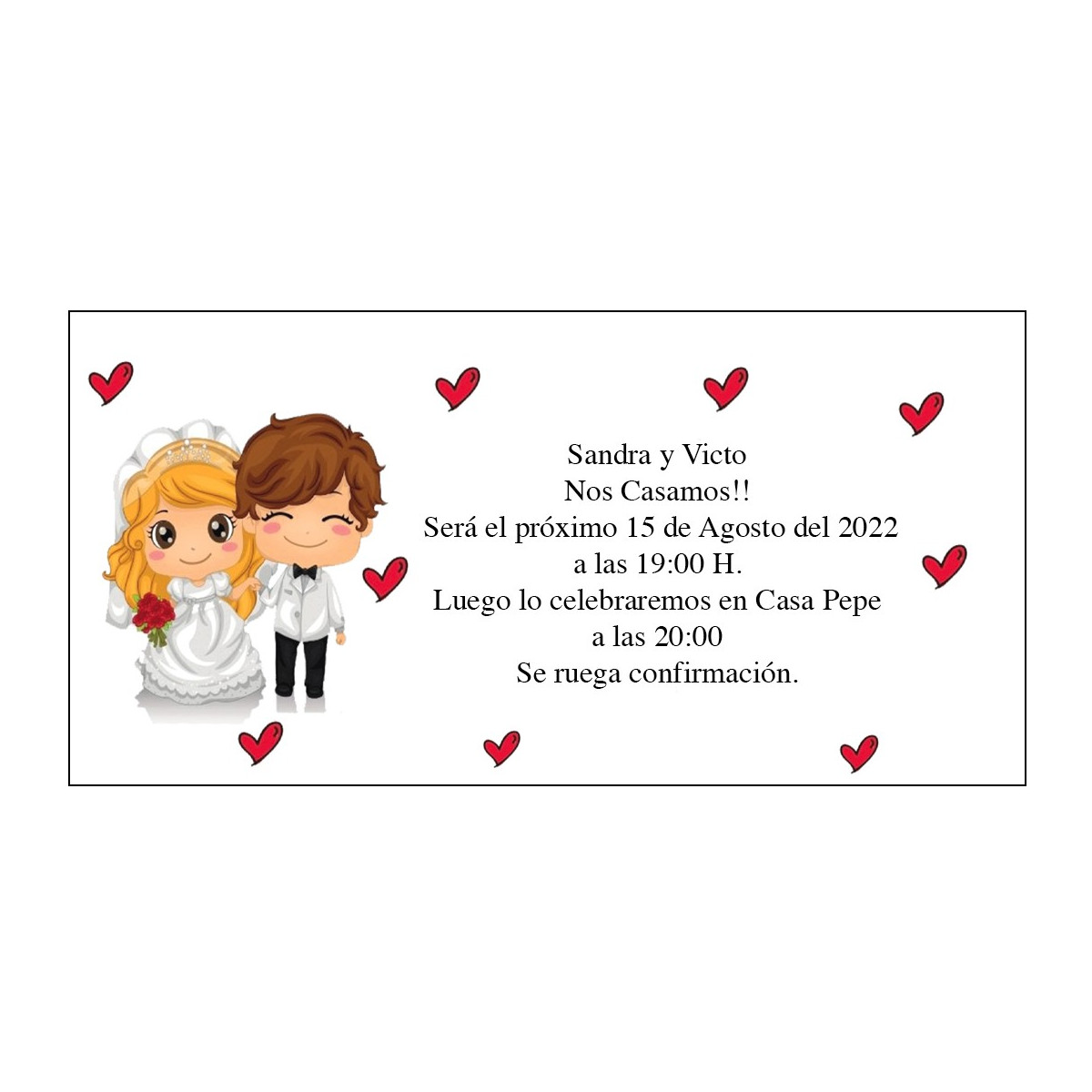 Inviti di matrimonio divertenti sposi funny