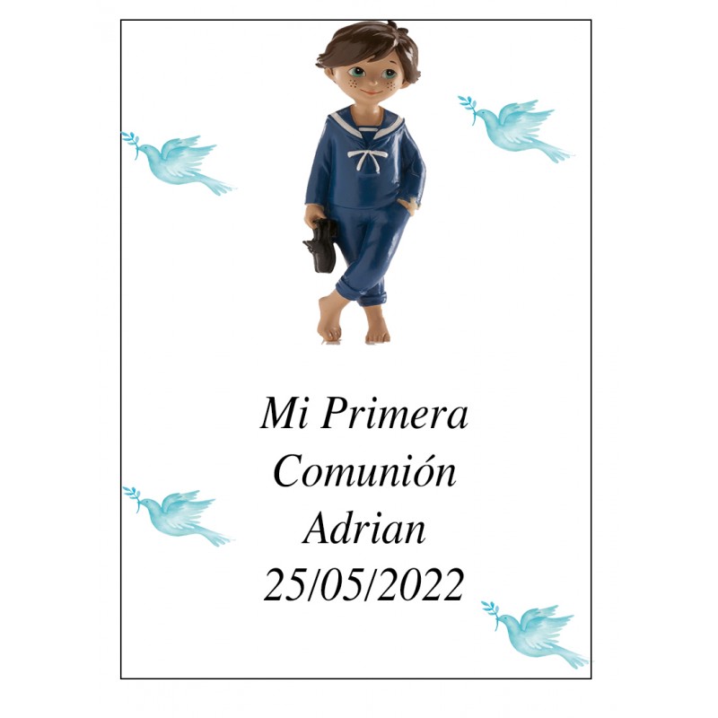 Adesivo bambino comunione
