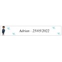 Adesivo prima comunione bambino Adrian