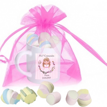 Tazza di comunione con nuvole dolci personalizzata
