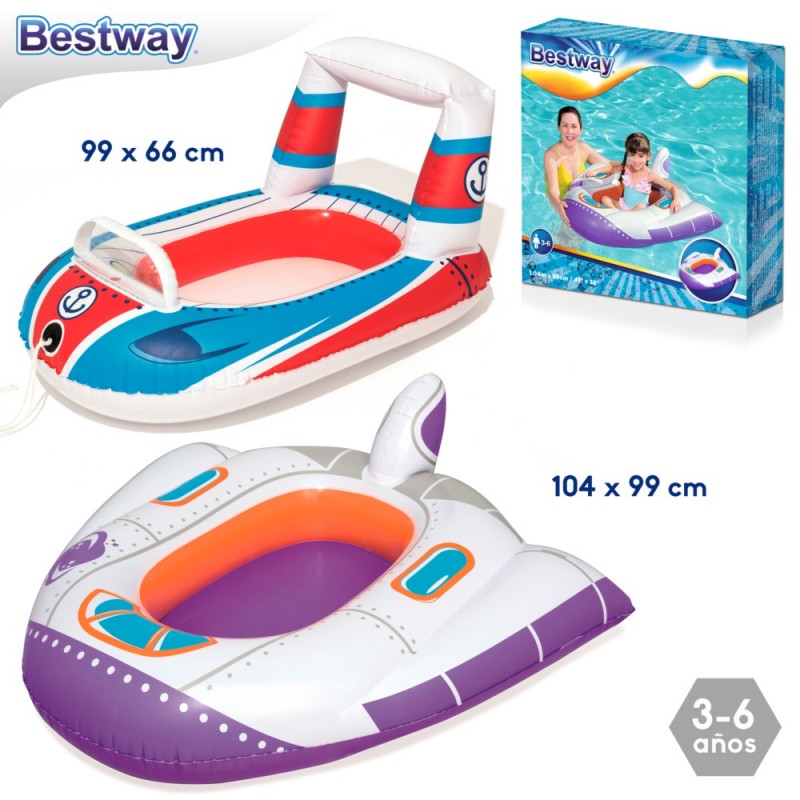 Barca per bambini veicoli 2 m gonfiabile 104 x 99 cm