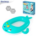 Barca per bambini rinoceronte 3-6 anni gonfiabile 118 x 89 cm