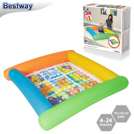 Piscina playard in su 132 x 132 x 23 cm