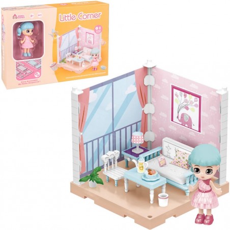 Bambola da collezione Little Corner soggiorno