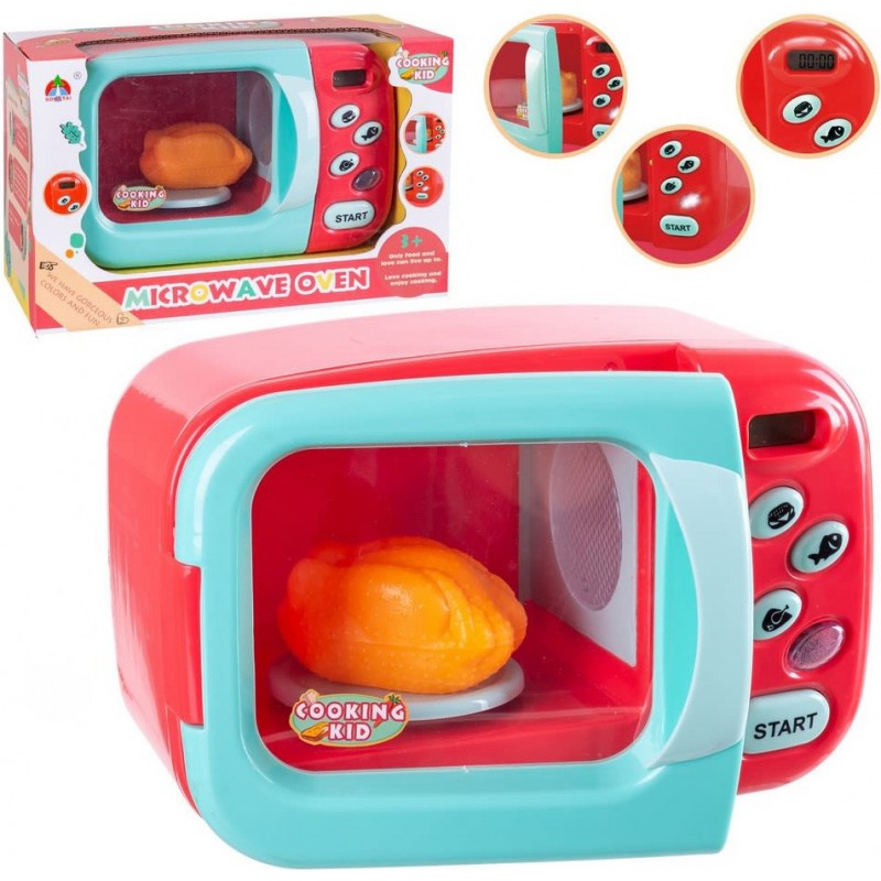 Microonde Giocattolo Per Bambini Con Schermo LCD