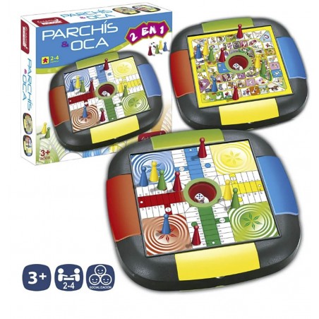 Gioco da tavolo parché e oca