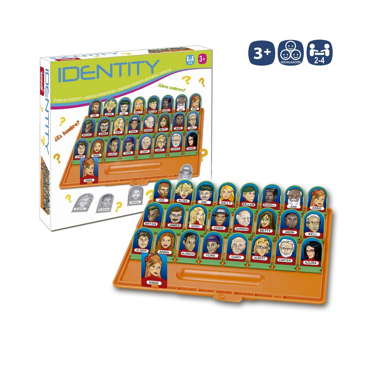 Gioco di identità identity 30 x 26 x 5 50 cm