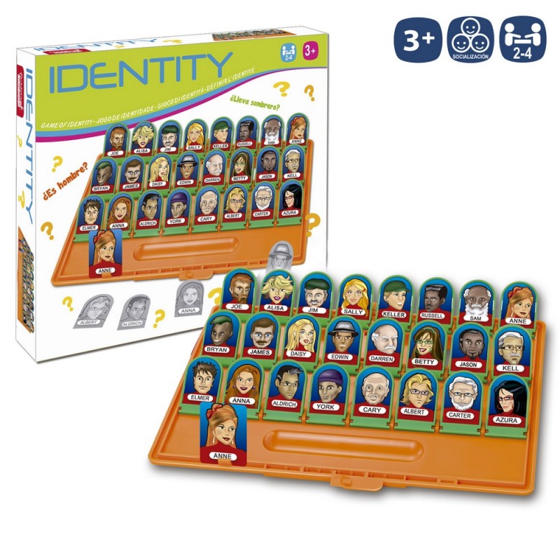Gioco Di Identità Identità 30 X 26 X 5,50 Cm Gioco Di Identità Identità 30 X 26 X 5,50 Cm