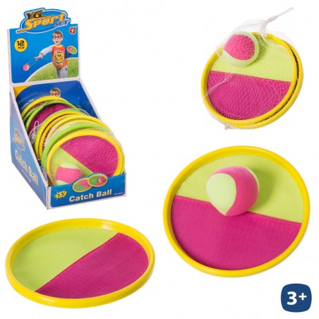 Gioco prende la palla velcro 2 c 19 cm