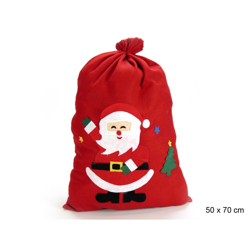Sacco di Babbo Natale lavorato