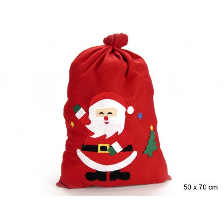 Sacco di Babbo Natale lavorato