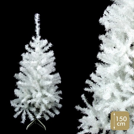 Albero 274 rami pe pvc canutiglia bianca 80 x 80 x 150 cm