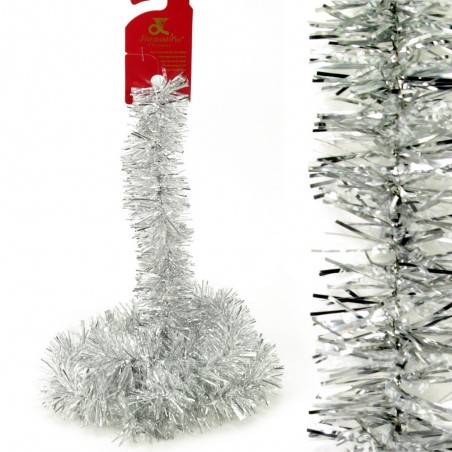 Mini Boa Di Neve Argento Decorazione Natalizia 150 X 5 X...
