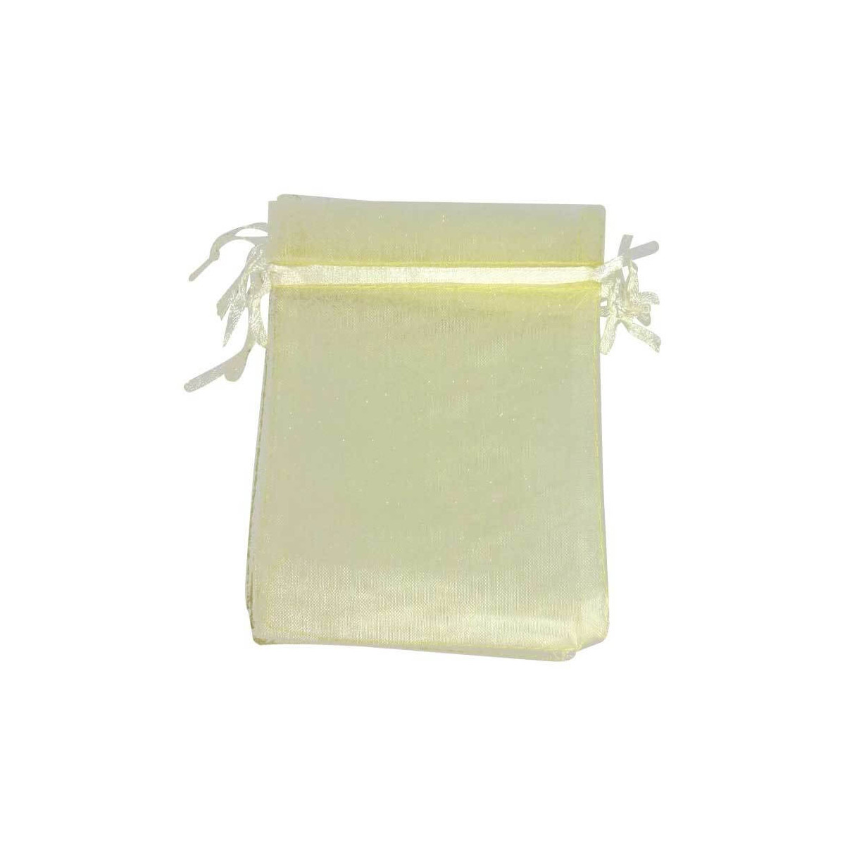 Sacchetto organza beige 15 x 20