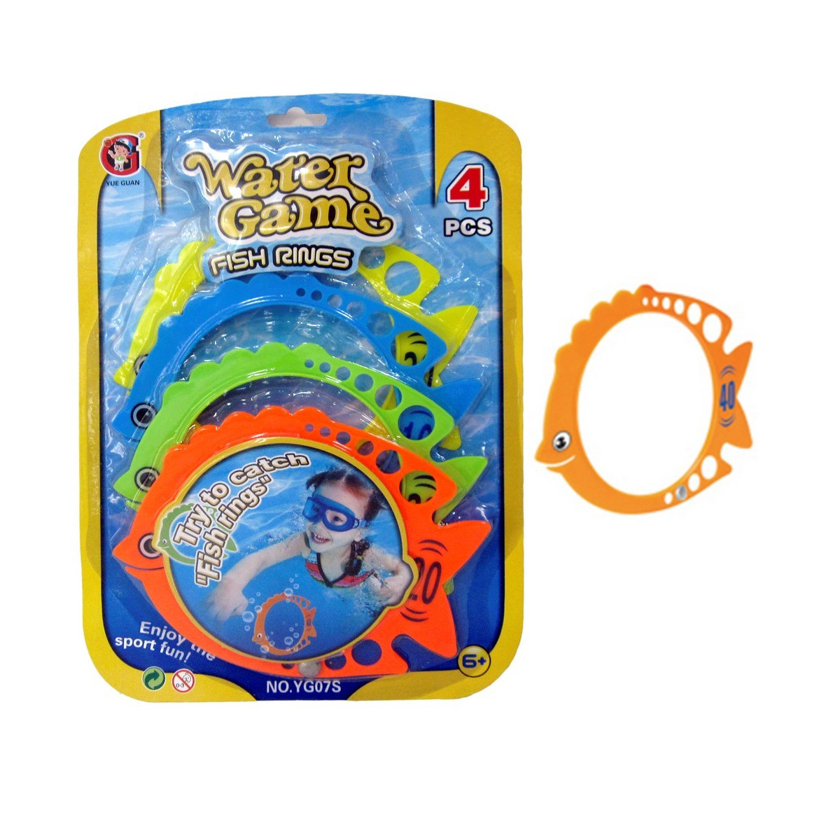 S 4 lanciatori piscina forma pesce