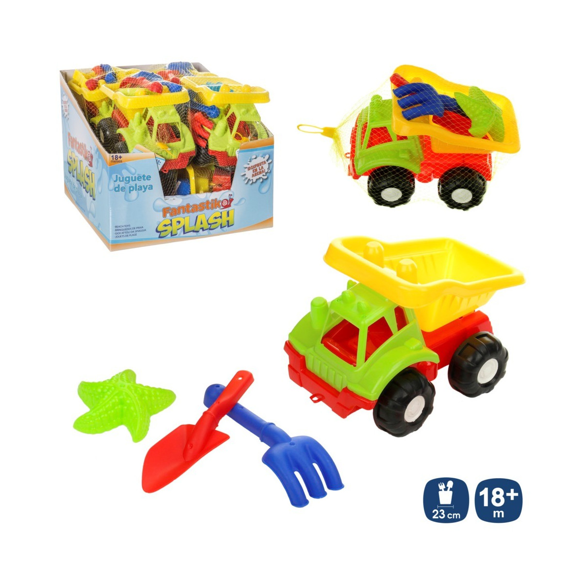 Stampo per rastrello pala da camion 23 x 15 cm