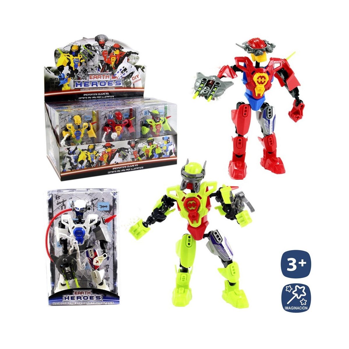 Robot articolato Earth Hero 6 m 19 cm