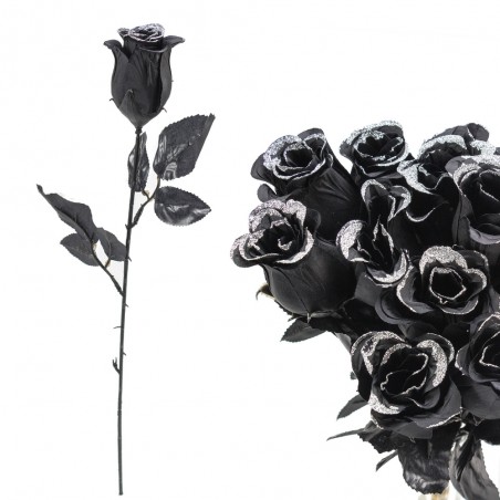 Rosa nero argento 4 50 x 4 50 x 43 cm