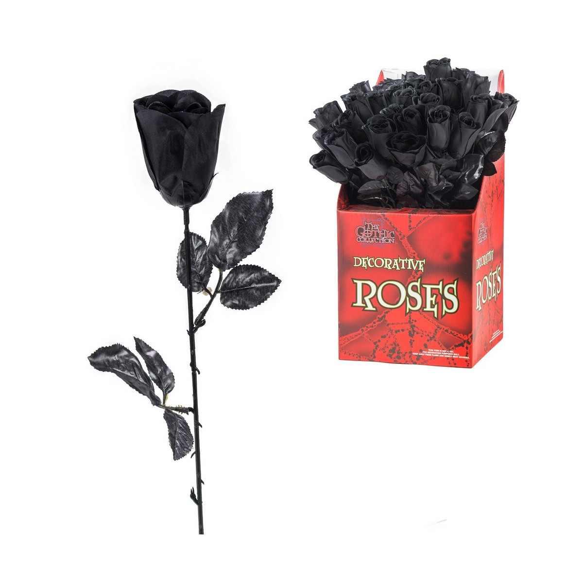 Rosa nera 4 x 4 x 43 cm