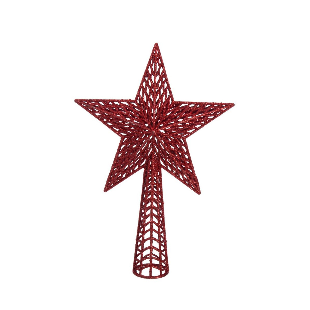 Terminal albero plastica rossa 27 x 18 cm
