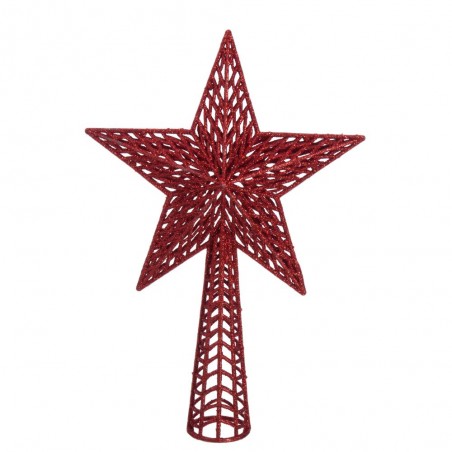 Terminal albero plastica rossa 27 x 18 cm