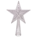 Terminale albero plastica argento 37 x 25 cm