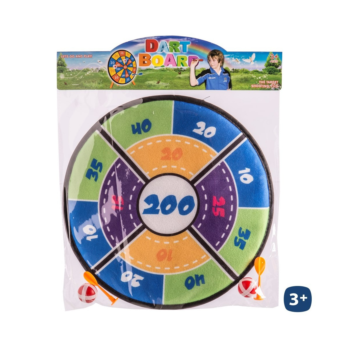 Diana velcro con due palline 36 cm