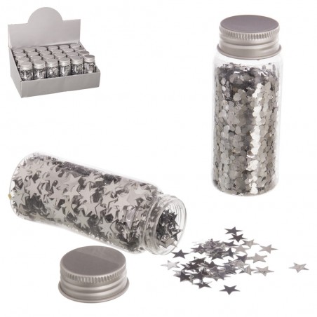 Glitter argento 4 m 3 70 x 3 70 x 9 10 cm