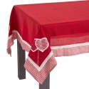 Tovaglia rossa 100% poliestere 150 x 150 cm