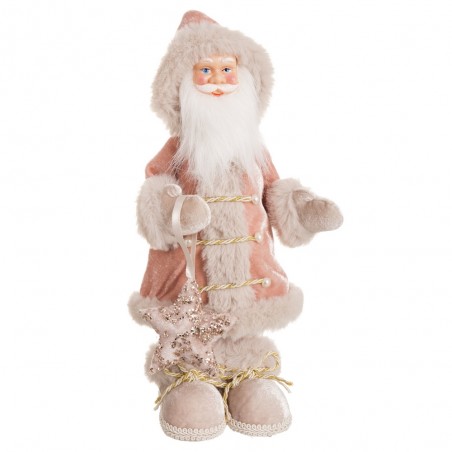 Figura Babbo Natale per Decorazione Natalizia 15 x 14 x 29 cm