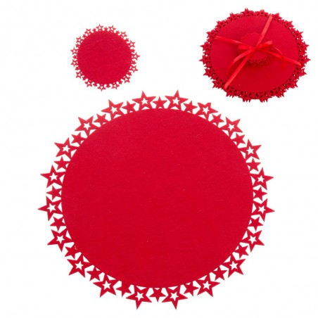 S 4 sottobicchiere rosso e sottobicchiere 10 x 0 30 x 10 cm