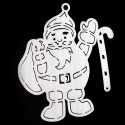 Adesivo finestra babbo natale foam 60 x 53 cm
