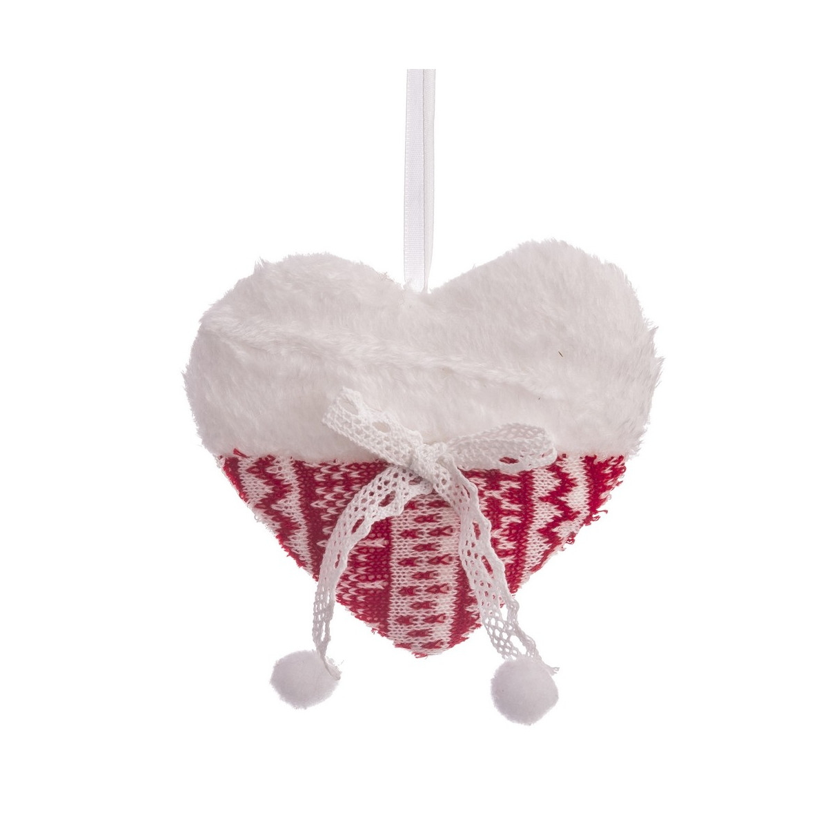 Ciondolo cuore in polyfoam 13 cm